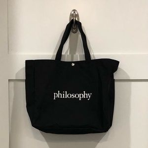 Philosophy Canvas Tote